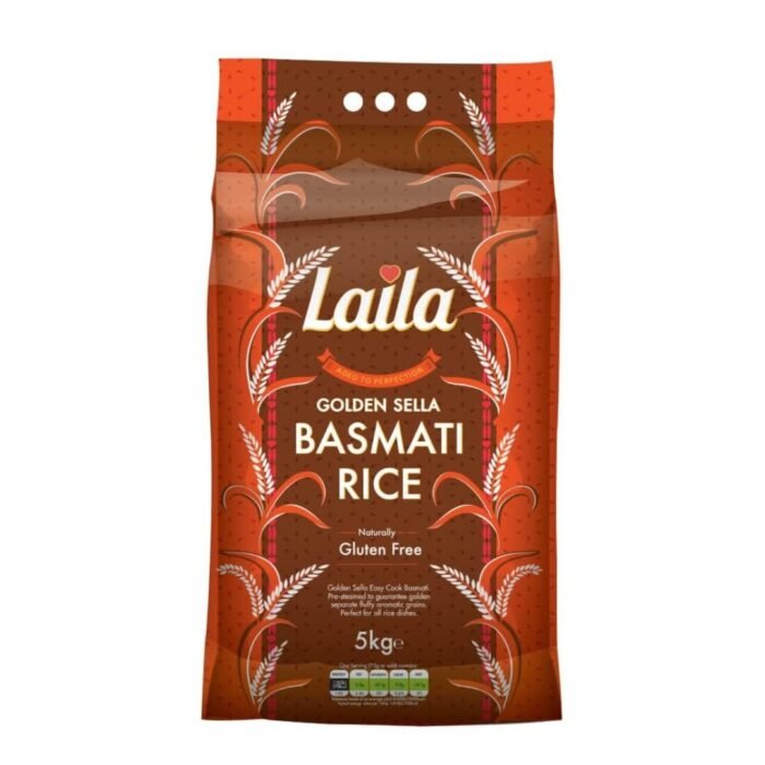 5KG LAILA GOLDEN SELLA BASMATI